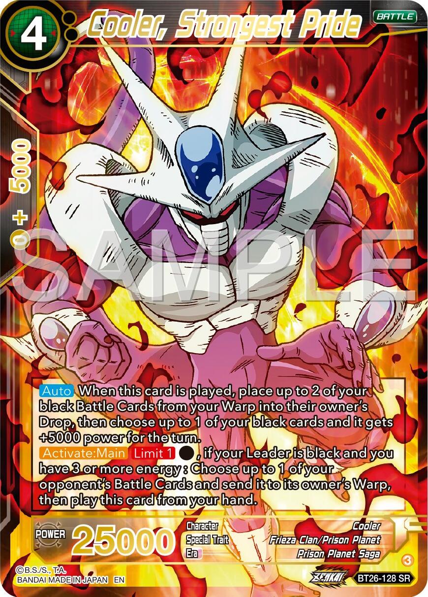 Cooler, Strongest Pride (BT26-128) [Ultimate Advent] | Dragon's Lair Comics and Fantasy Houston TX