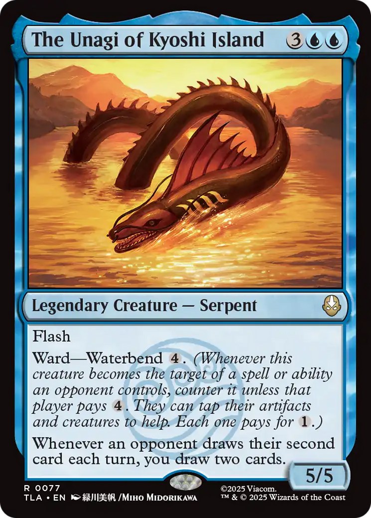 The Unagi of Kyoshi Island [Avatar: The Last Airbender] | Dragon's Lair Comics and Fantasy Houston TX