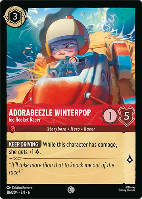 Adorabeezle Winterpop - Ice Rocket Racer (116/204) [Azurite Sea] | Dragon's Lair Comics and Fantasy Houston TX