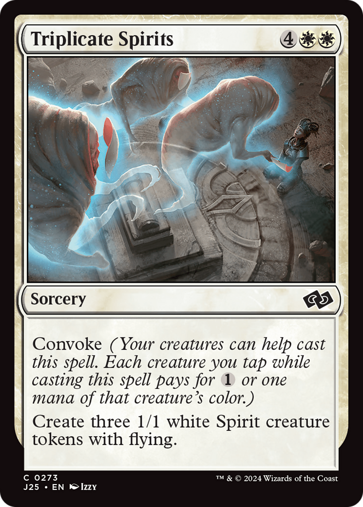 Triplicate Spirits [Foundations Jumpstart] | Dragon's Lair Comics and Fantasy Houston TX