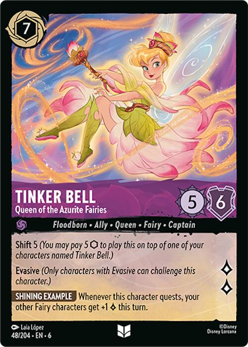 Tinker Bell - Queen of the Azurite Fairies (48/204) [Azurite Sea] | Odin's Place