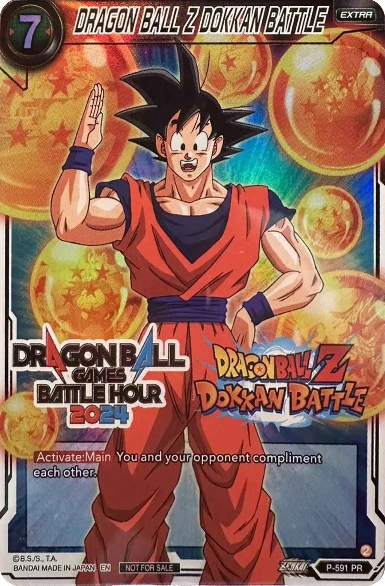 DRAGON BALL Z DOKKAN BATTLE (Dragon Ball Games Battle Hour 2024 Promo Card Set) (P-591) [Promotion Cards] | Dragon's Lair Comics and Fantasy Houston TX