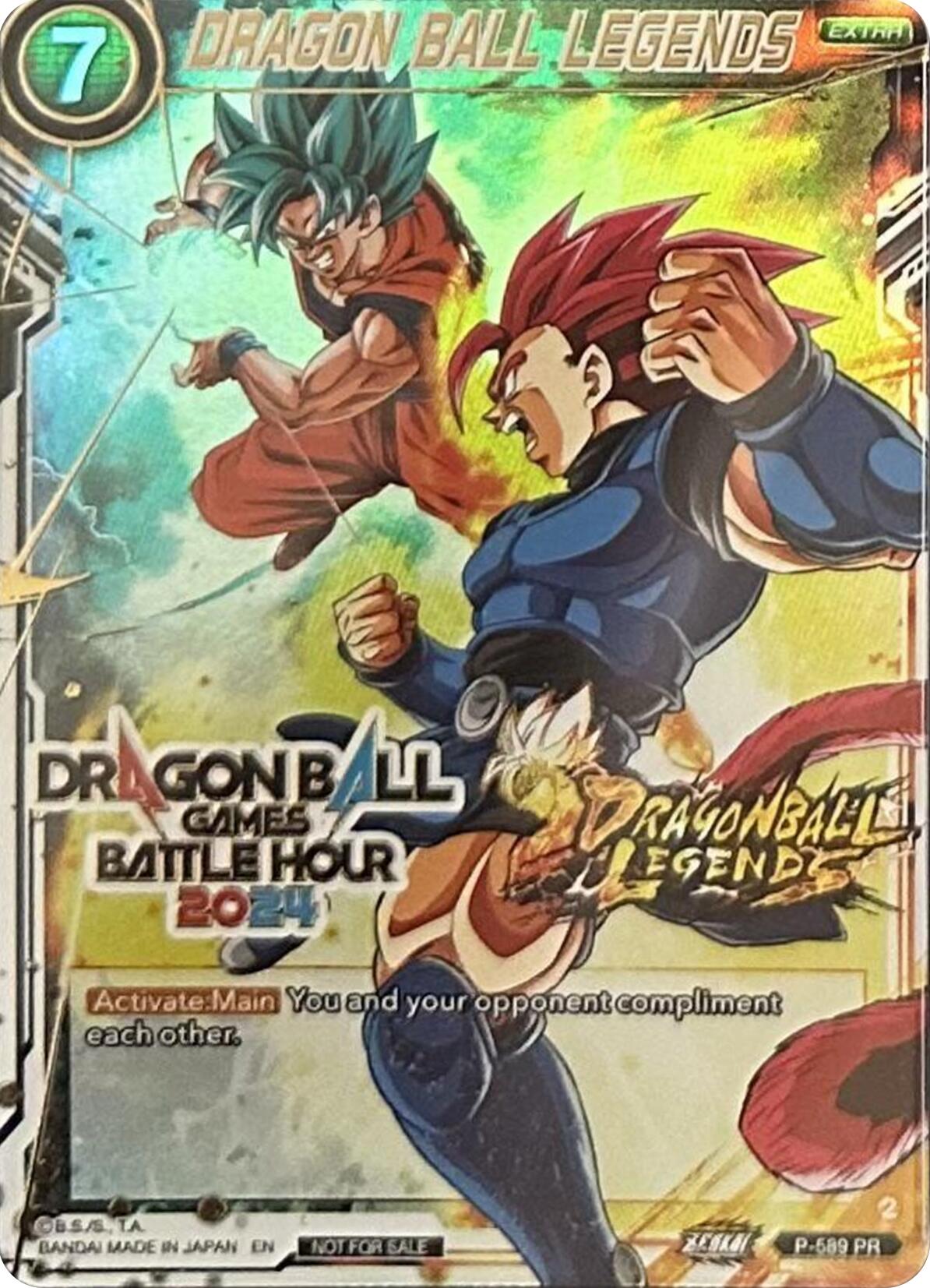 DRAGON BALL LEGENDS (Dragon Ball Games Battle Hour 2024 Promo Card Set) (P-589) [Promotion Cards] | Dragon's Lair Comics and Fantasy Houston TX
