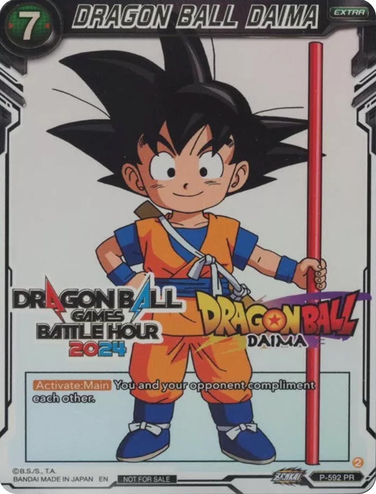 DRAGON BALL DAIMA (Dragon Ball Games Battle Hour 2024 Promo Card Set) (P-592) [Promotion Cards] | Dragon's Lair Comics and Fantasy Houston TX
