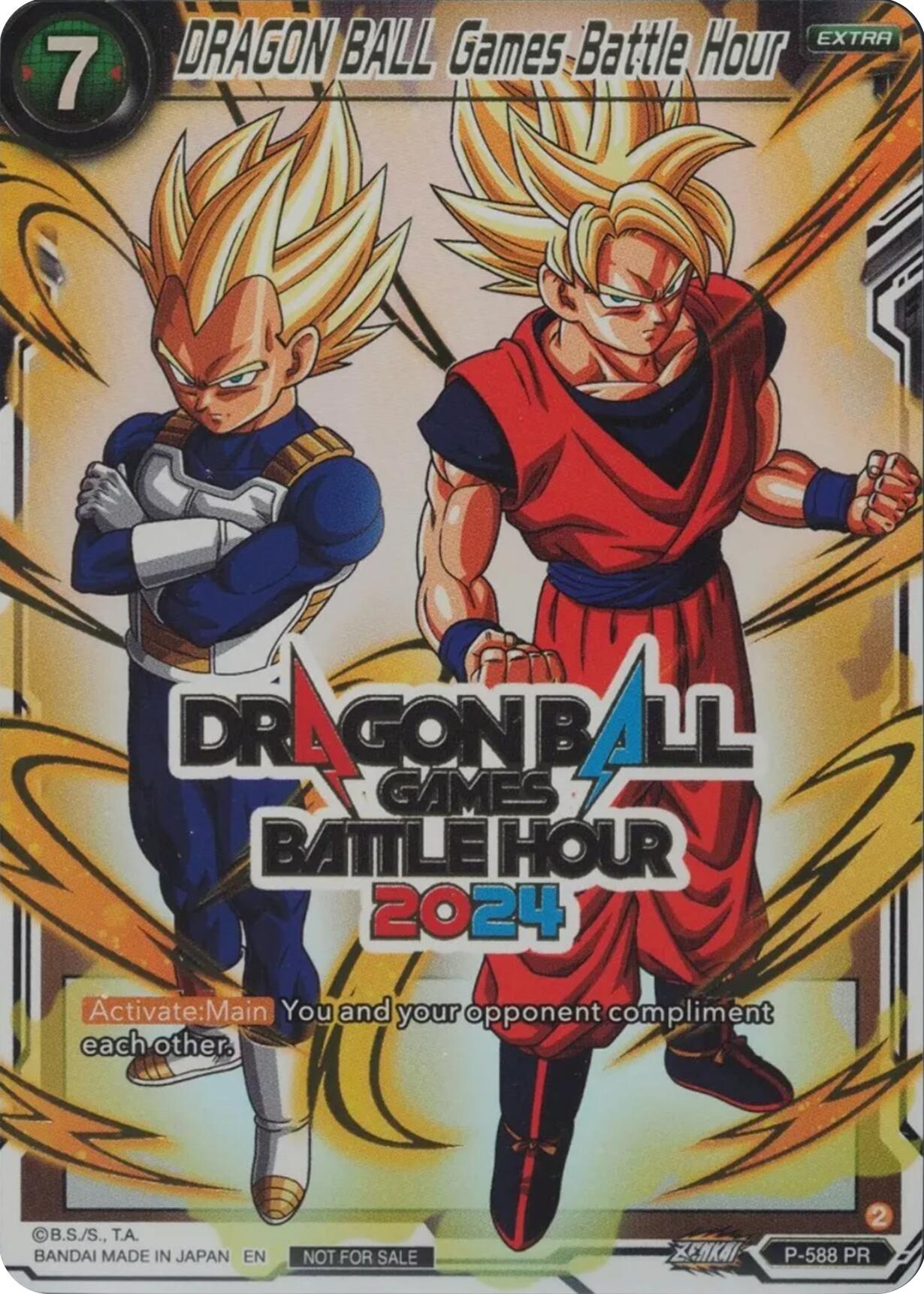 DRAGON BALL Games Battle Hour (Dragon Ball Games Battle Hour 2024 Promo Card Set) (P-588) [Promotion Cards] | Dragon's Lair Comics and Fantasy Houston TX