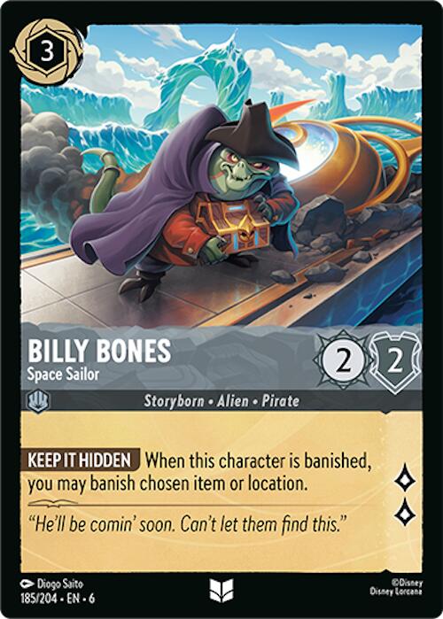 Billy Bones - Space Sailor (185/204) [Azurite Sea] | Dragon's Lair Comics and Fantasy Houston TX