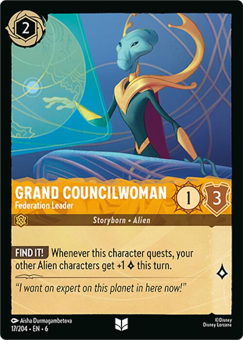 Grand Councilwoman - Federation Leader (17/204) [Azurite Sea] | Odin's Place