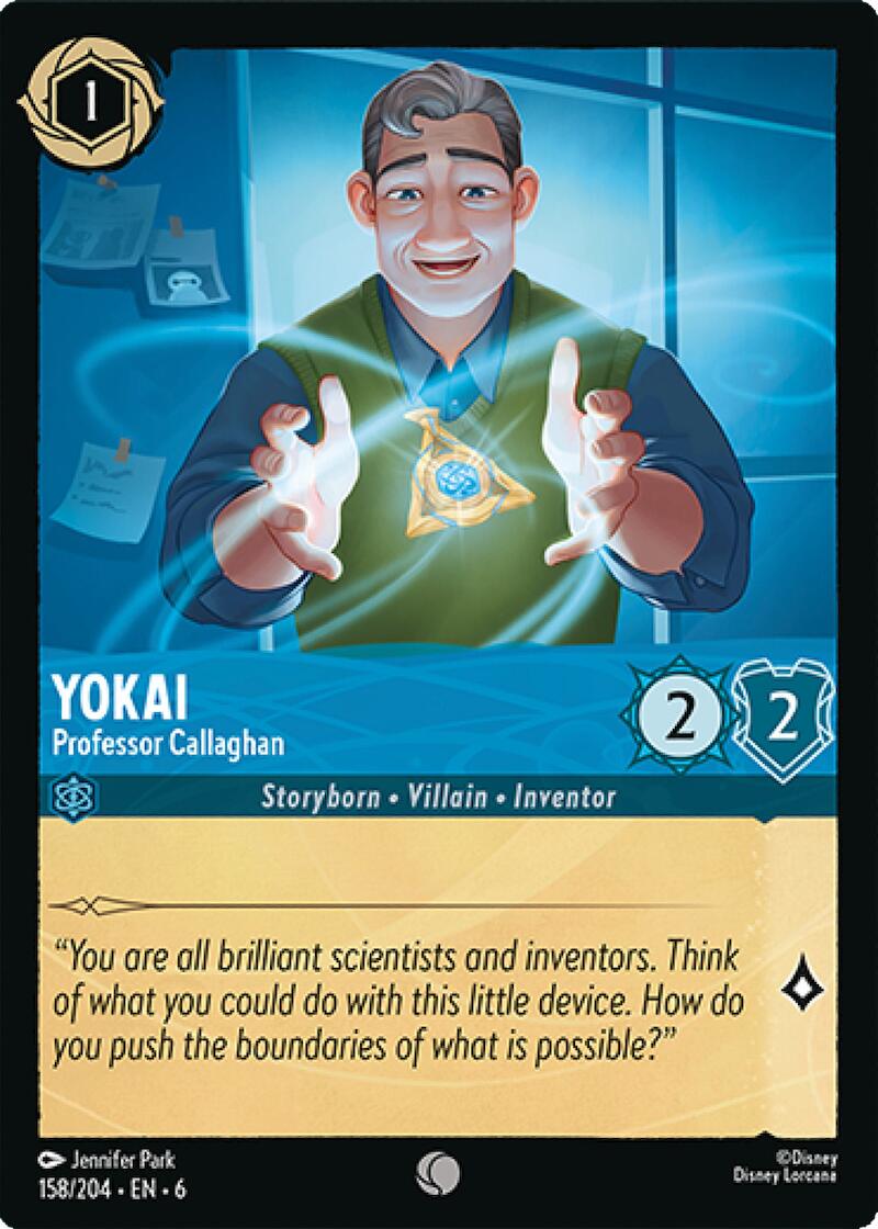 Yokai - Professor Callaghan (158/204) [Azurite Sea] | Odin's Place