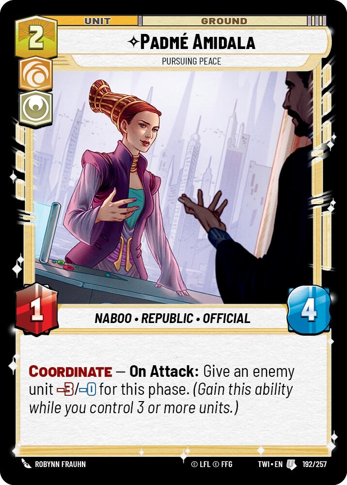 Padme Amidala - Pursuing Peace (192/257) (192/257) [Twilight of the Republic] | Odin's Place