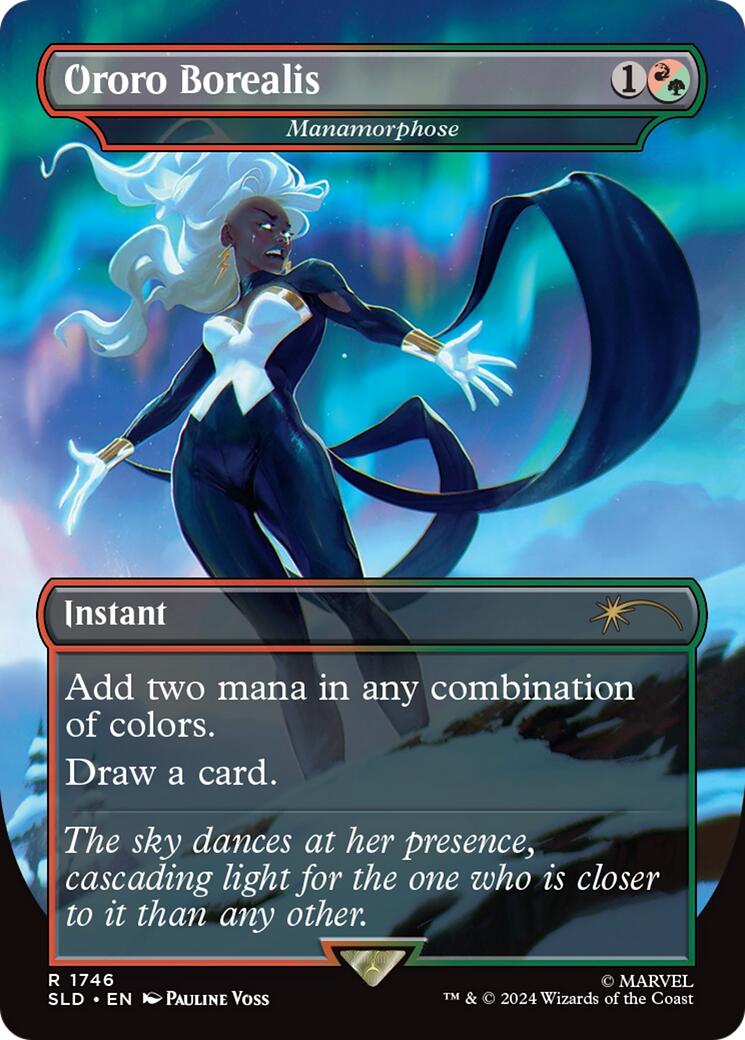 Ororo Borealis - Manamorphose [Secret Lair Drop Series] | Dragon's Lair Comics and Fantasy Houston TX