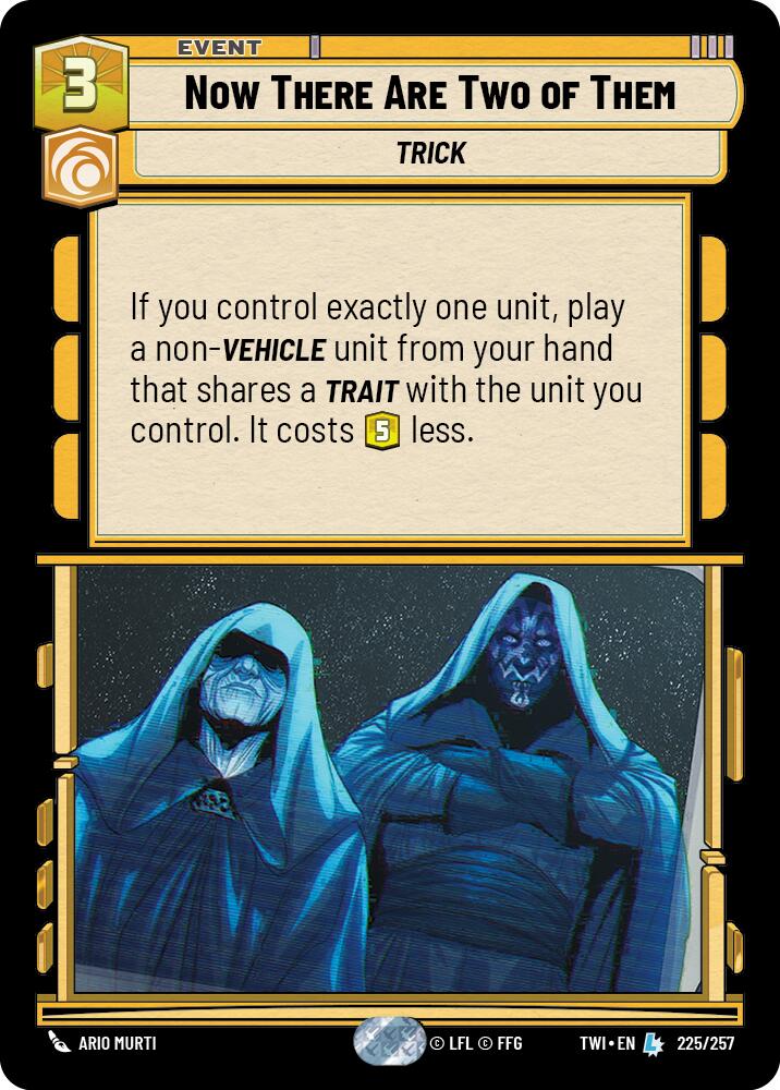 Now There Are Two of Them (225/257) (225/257) [Twilight of the Republic] | Odin's Place