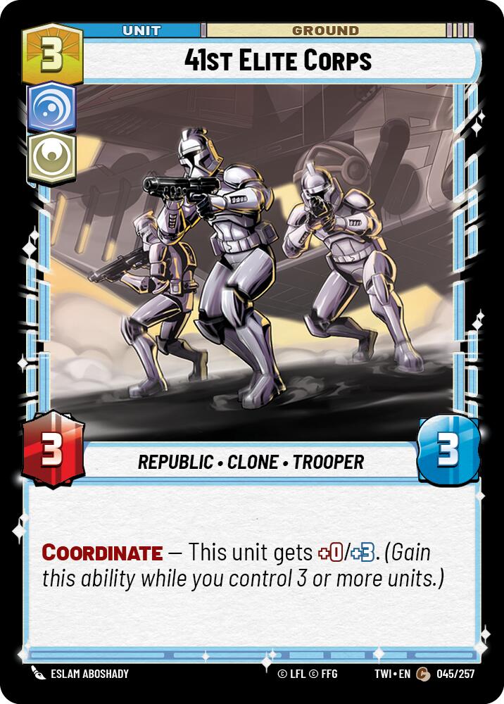 41st Elite Corps (045/257) (045/257) [Twilight of the Republic] | Dragon's Lair Comics and Fantasy Houston TX