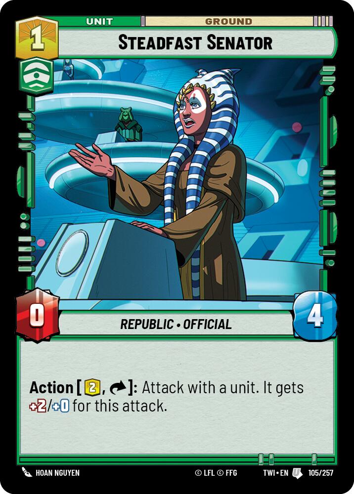 Steadfast Senator (105/257) (105/257) [Twilight of the Republic] | Odin's Place