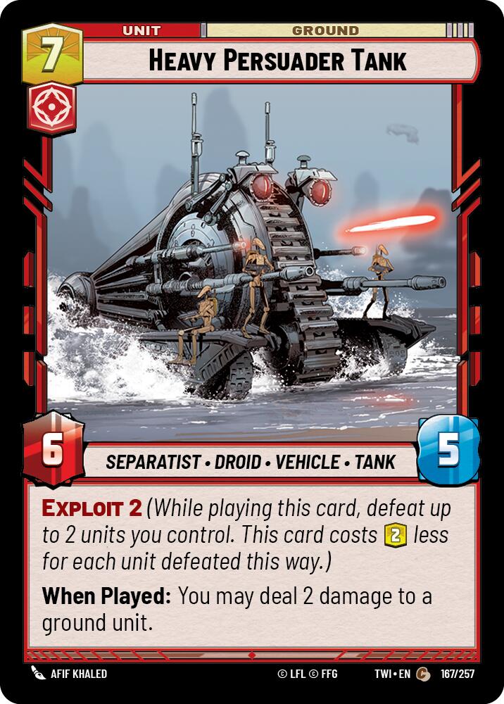 Heavy Persuader Tank (167/257) (167/257) [Twilight of the Republic] | Odin's Place