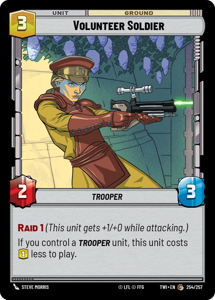 Volunteer Soldier (254/257) (254/257) [Twilight of the Republic] | Odin's Place