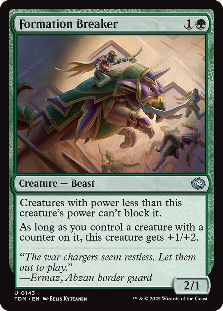 Formation Breaker [Tarkir: Dragonstorm] | Dragon's Lair Comics and Fantasy Houston TX