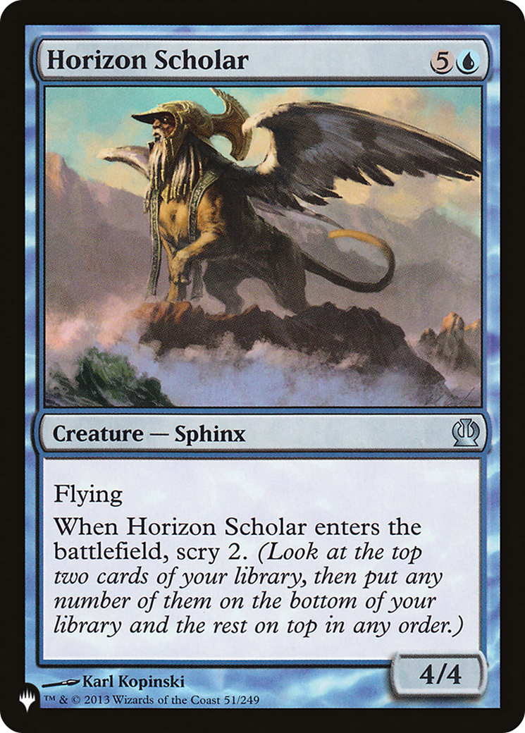 Horizon Scholar [The List] | Dragon's Lair Comics and Fantasy Houston TX