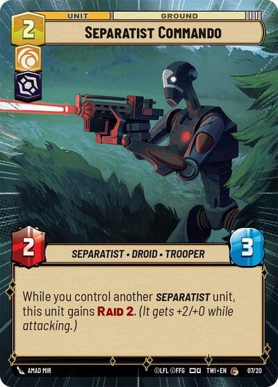 Separatist Commando (7) (Hyperspace) (7) [Twilight of the Republic] | Odin's Place