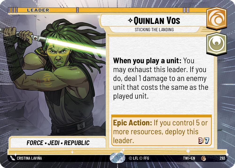 Quinlan Vos - Sticking the Landing (293) (Hyperspace) (293) [Twilight of the Republic] | Odin's Place