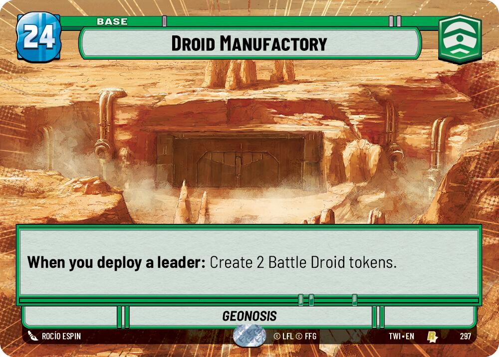 Droid Manufactory (297) (Hyperspace) (297) [Twilight of the Republic] | Odin's Place
