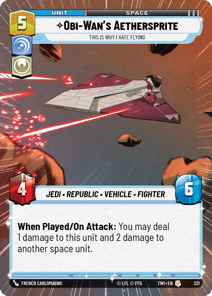 Obi-Wan's Aethersprite - This is Why I Hate Flying (321) (Hyperspace) (321) [Twilight of the Republic] | Odin's Place