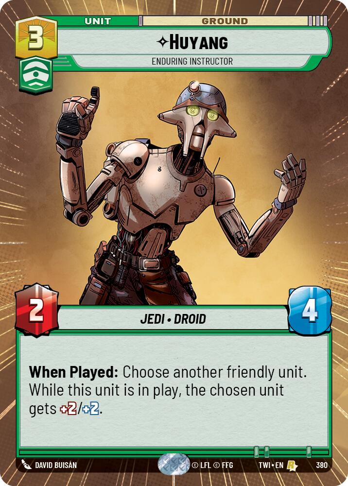 Huyang - Enduring Instructor (380) (Hyperspace) (380) [Twilight of the Republic] | Odin's Place
