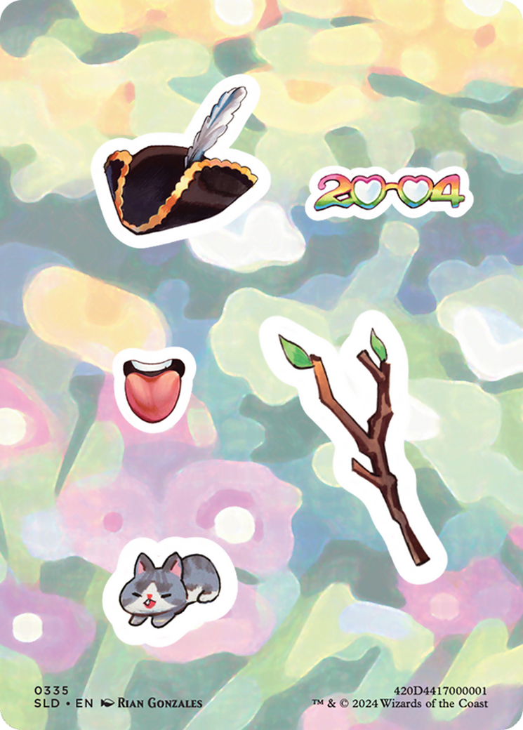 Sticker Sheet (0335) [Secret Lair Drop Series] | Dragon's Lair Comics and Fantasy Houston TX