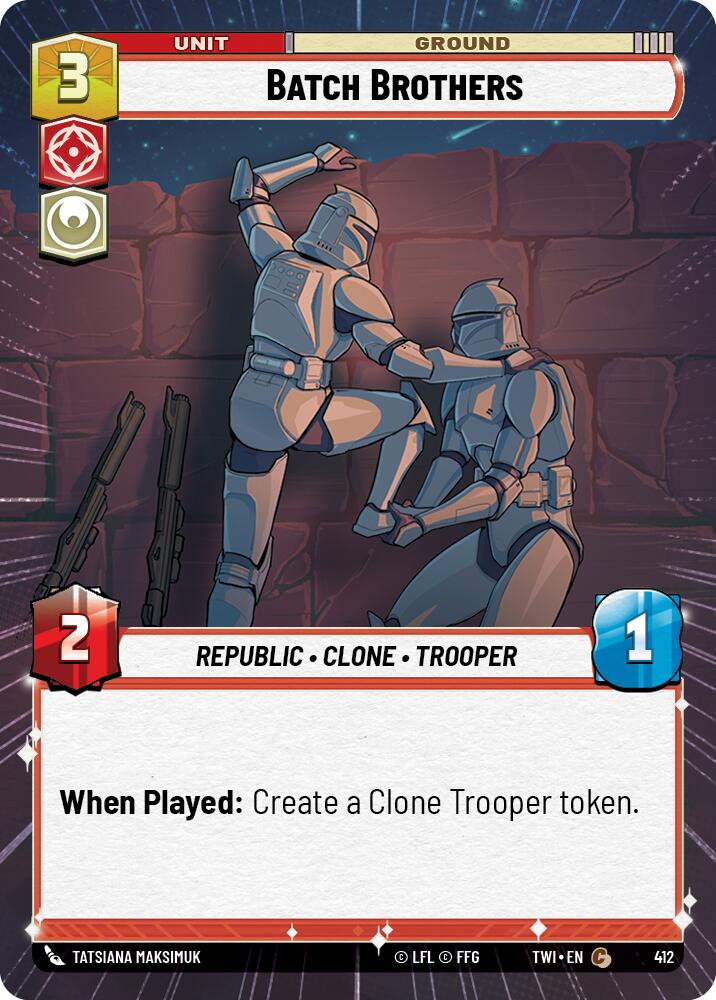 Batch Brothers (412) (Hyperspace) (412) [Twilight of the Republic] | Dragon's Lair Comics and Fantasy Houston TX