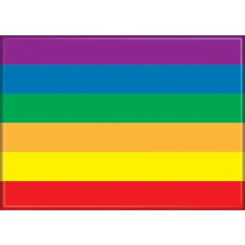 Pride Flag Magnet 2.5" X 3.5" | Dragon's Lair Comics and Fantasy Houston TX