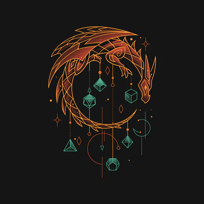 T-Shirt: Draconic Dice Keeper | Dragon's Lair Comics and Fantasy Houston TX