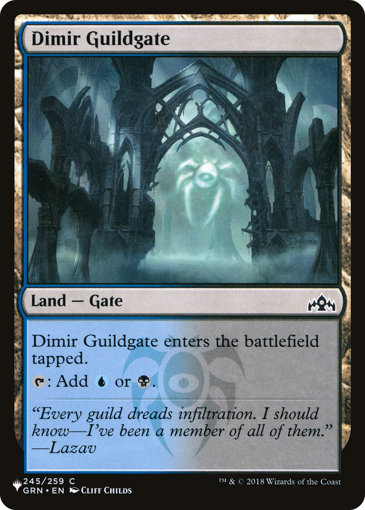Dimir Guildgate [The List] | Dragon's Lair Comics and Fantasy Houston TX