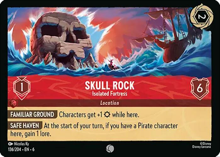 Skull Rock - Isolated Fortress (136/204) [Azurite Sea] | Odin's Place