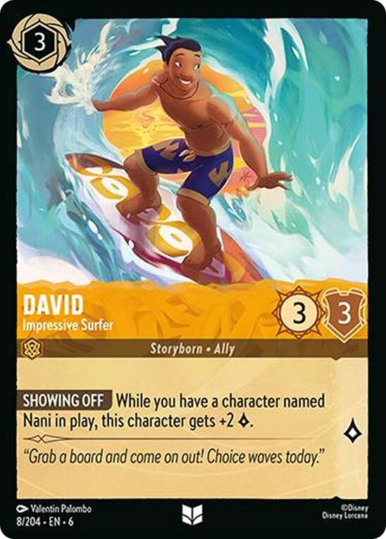 David - Impressive Surfer (8/204) [Azurite Sea] | Odin's Place