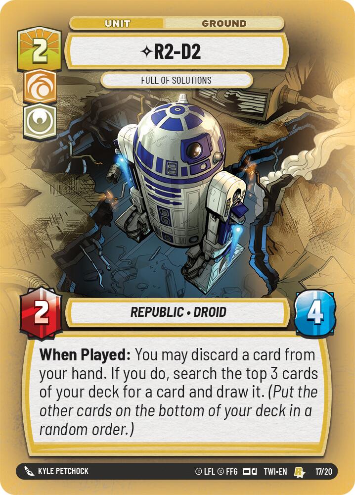 R2-D2 - Full of Solutions (193/257) (193/257) [Twilight of the Republic: Weekly Play] | Odin's Place