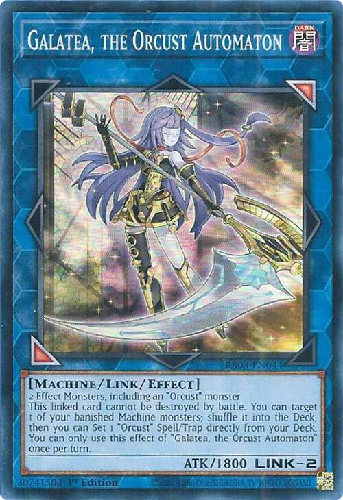 Galatea, the Orcust Automaton [RA03-EN044] Super Rare | Dragon's Lair Comics and Fantasy Houston TX