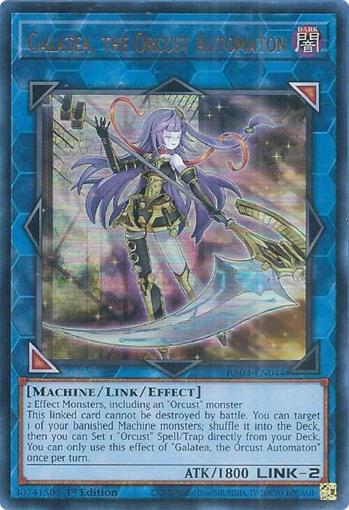 Galatea, the Orcust Automaton (UR) [RA03-EN044] Ultra Rare | Dragon's Lair Comics and Fantasy Houston TX