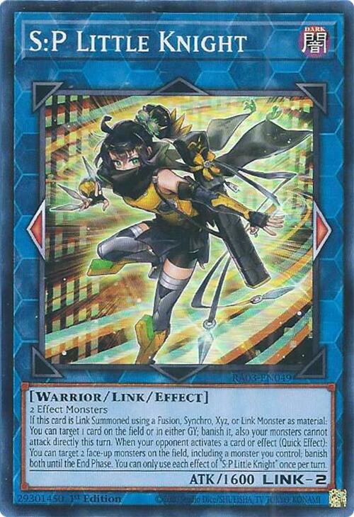 S:P Little Knight [RA03-EN049] Super Rare | Dragon's Lair Comics and Fantasy Houston TX