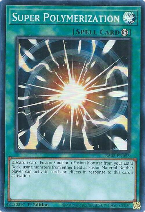Super Polymerization [RA03-EN053] Super Rare | Dragon's Lair Comics and Fantasy Houston TX