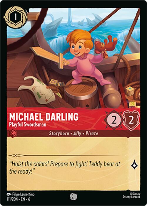 Michael Darling - Playful Swordsman (111/204) [Azurite Sea] | Odin's Place