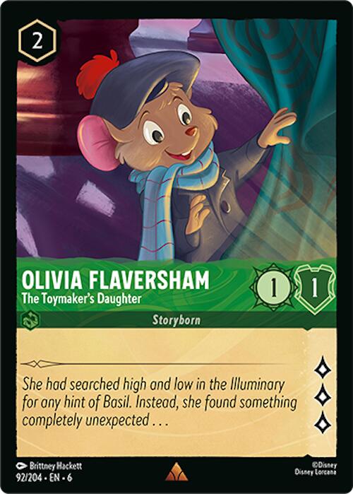 Olivia Flaversham - The Toymaker's Daughter (92/204) [Azurite Sea] | Odin's Place