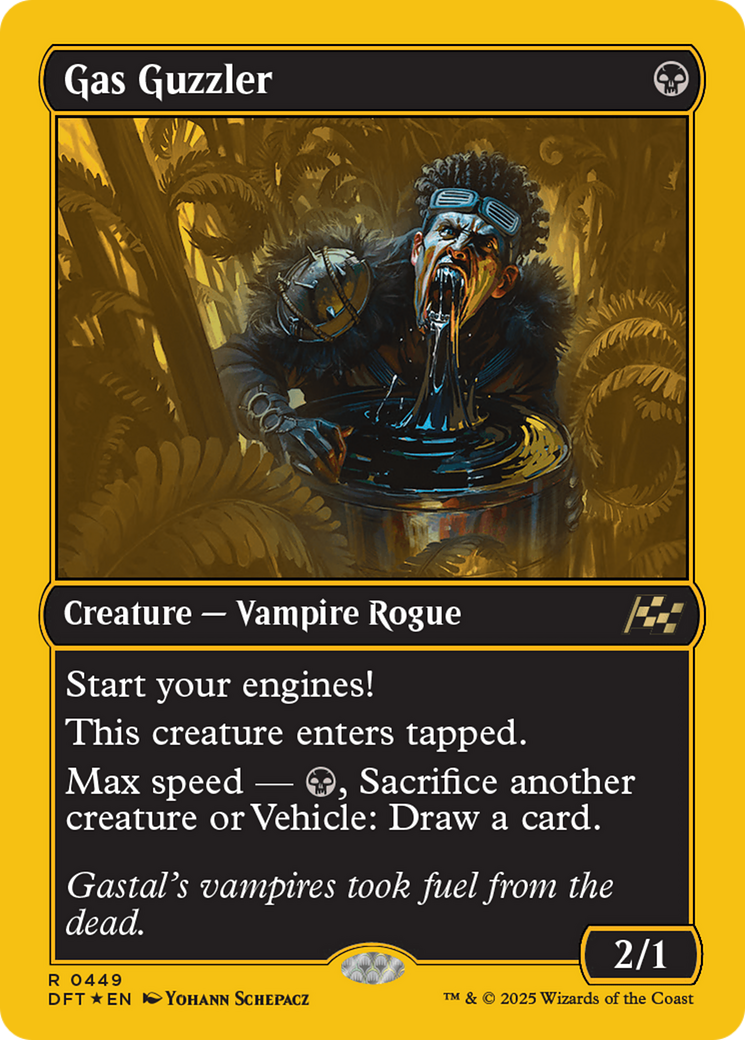 Gas Guzzler (First-Place Foil) [Aetherdrift] | Dragon's Lair Comics and Fantasy Houston TX