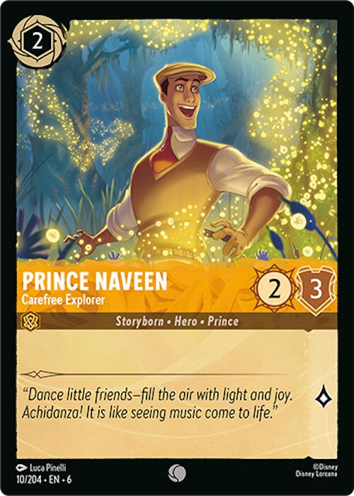 Prince Naveen - Carefree Explorer (10/204) [Azurite Sea] | Odin's Place