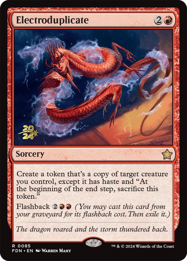 Electroduplicate [Foundations Prerelease Promos] | Dragon's Lair Comics and Fantasy Houston TX
