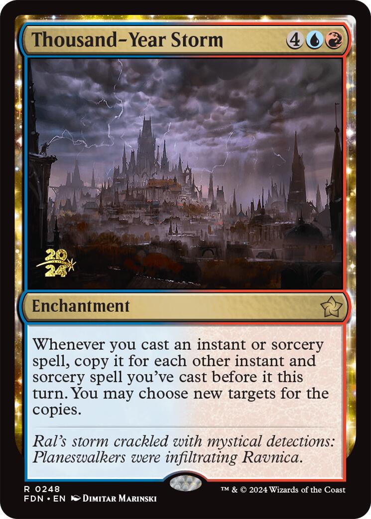 Thousand-Year Storm [Foundations Prerelease Promos] | Dragon's Lair Comics and Fantasy Houston TX