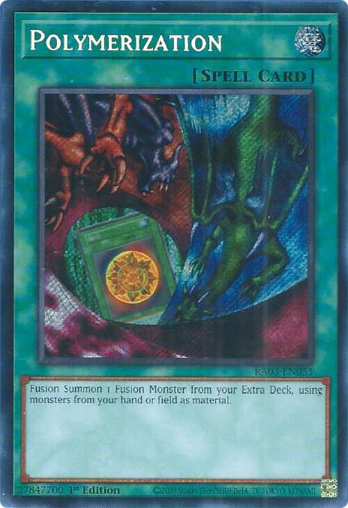 Polymerization (Alternate Art) (Secret Rare) [RA03-EN051] Secret Rare | Dragon's Lair Comics and Fantasy Houston TX