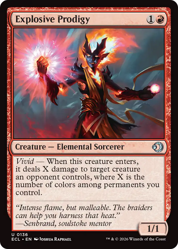 Explosive Prodigy [Lorwyn Eclipsed] | Odin's Place