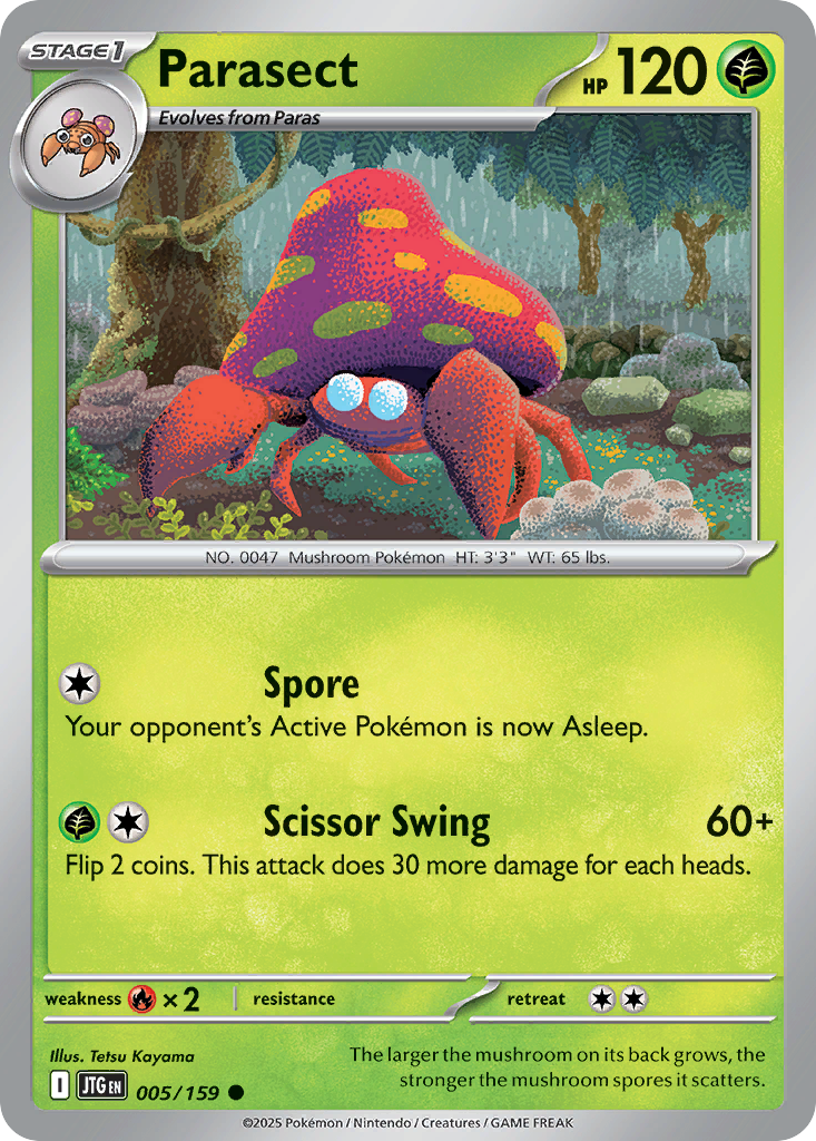 Parasect [Trading Card Game Classic] | Odin's Place