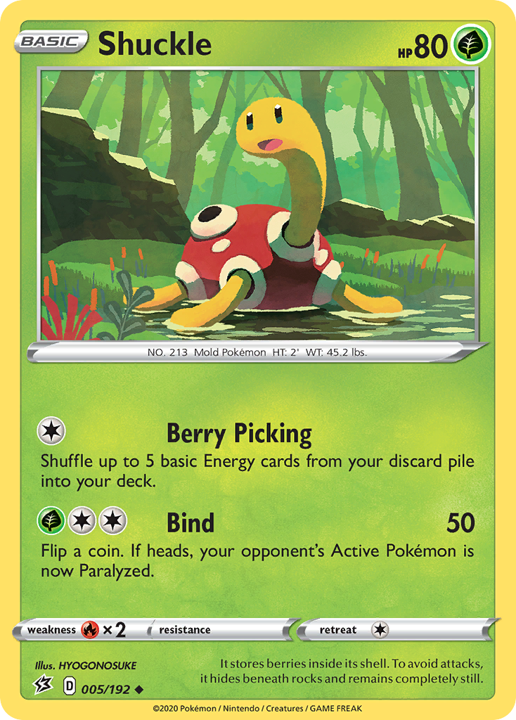 Shuckle (005/192) [Sword & Shield: Rebel Clash] | Odin's Place