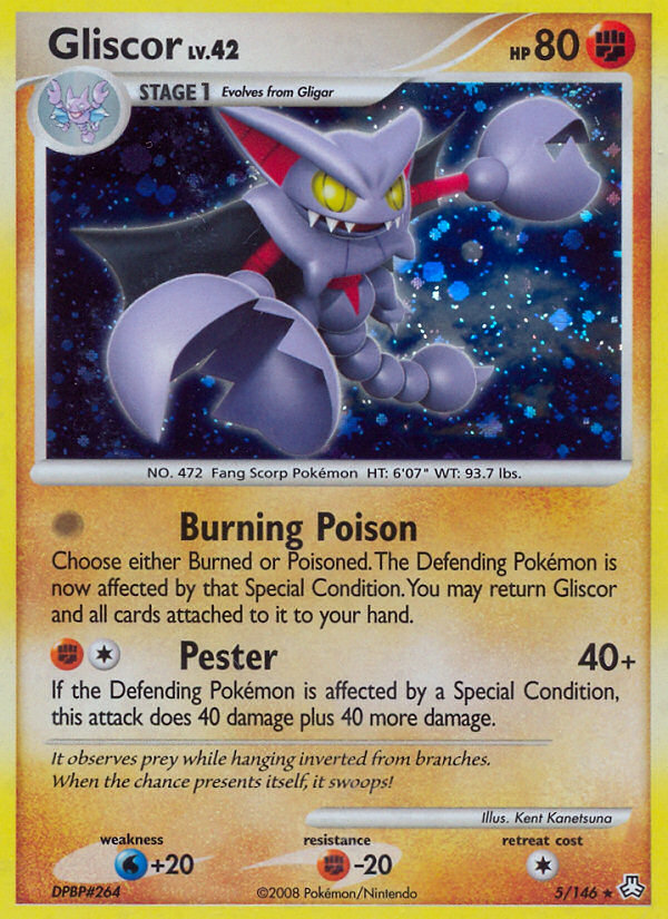 Gliscor (5/146) (Theme Deck Exclusive) [Diamond & Pearl: Legends Awakened] | Odin's Place