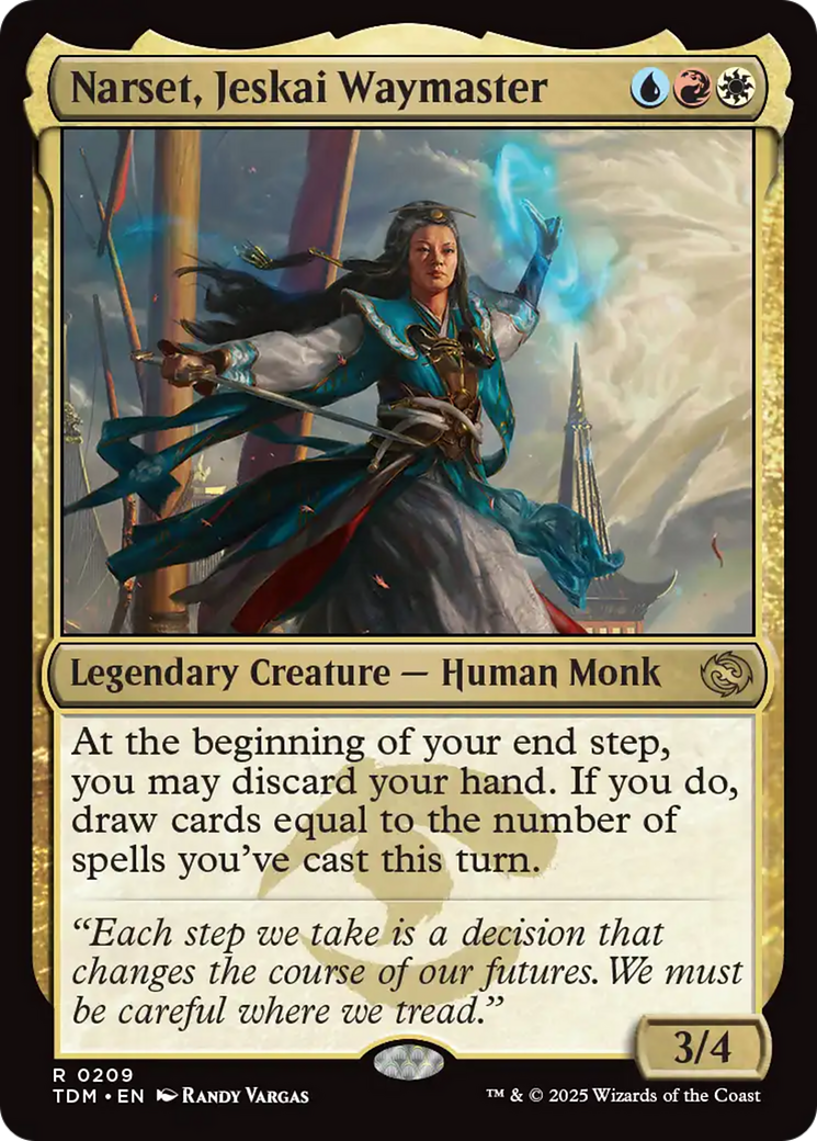 Narset, Jeskai Waymaster [Tarkir: Dragonstorm] | Dragon's Lair Comics and Fantasy Houston TX